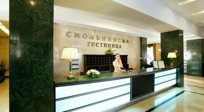 Endereço do Hotel Smolninskaya